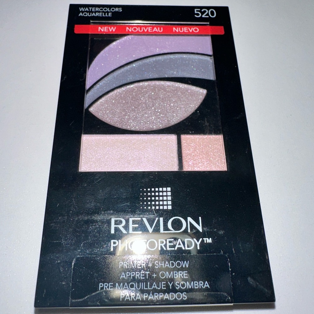 Revlon Photoready Primer Plus Shadow - 520 Watercolors, 0.1 Oz, ~ New Sealed